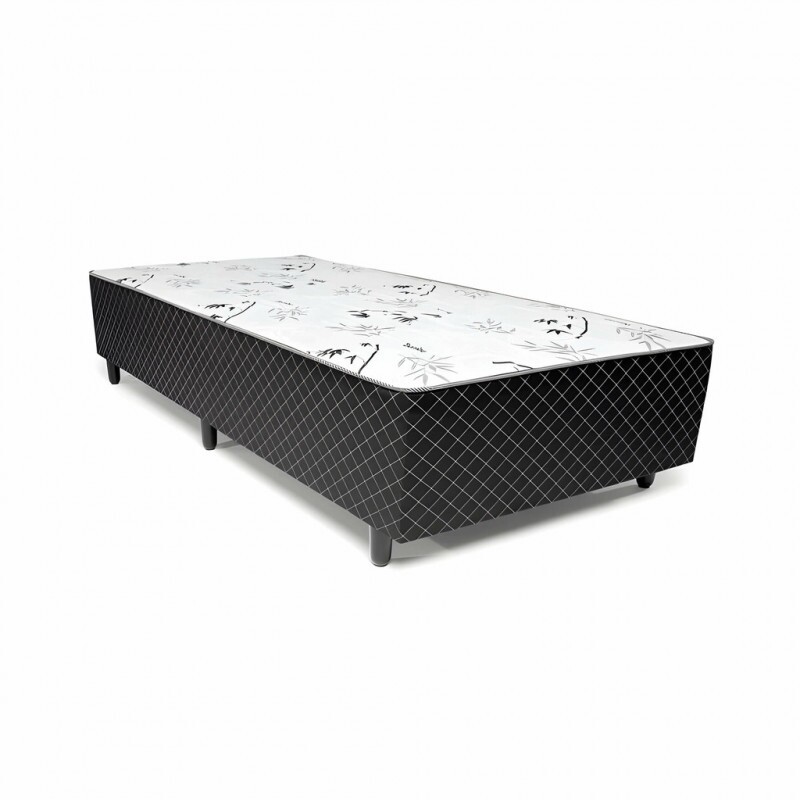 Cama Box Solteiro Conjugada 88x188x47 Confortiline