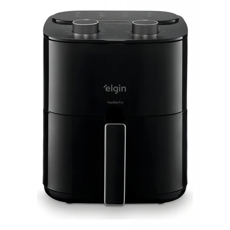 Fritadeira Air Fryer Elgin Facilita Fry 3,5 Litros Potência 1400w Cor Preta