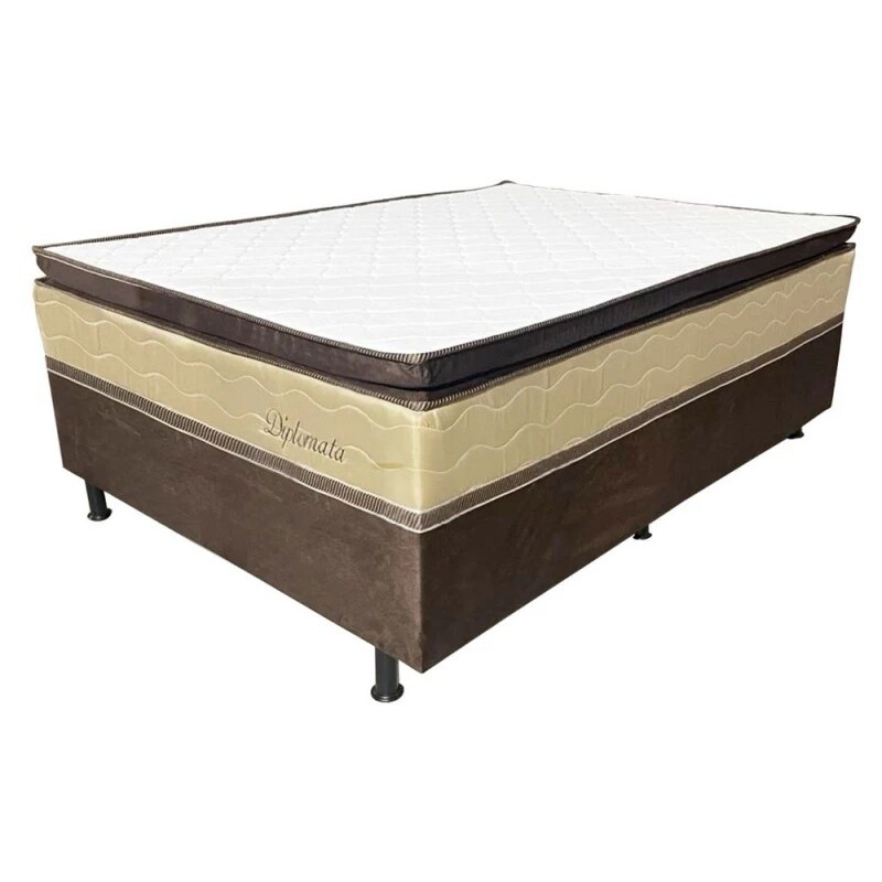 Cama Box 138X188X68 Dream Flex Diplomata c/Pillow