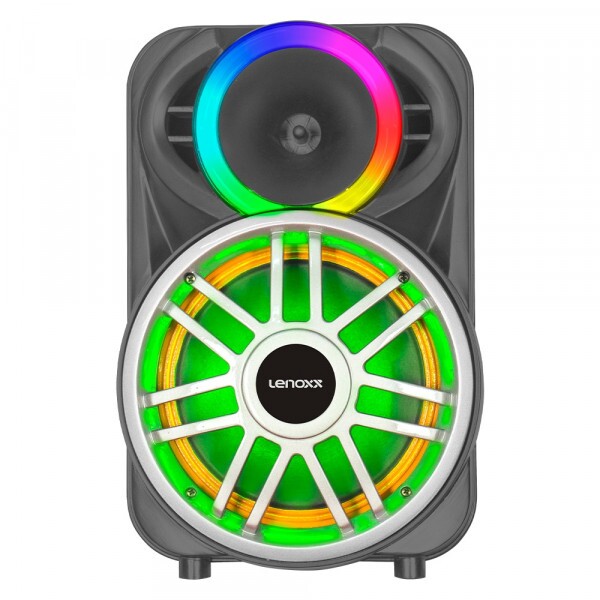 Caixa Amplificada LCA8 Bluetooth 300 Watts Lenoxx