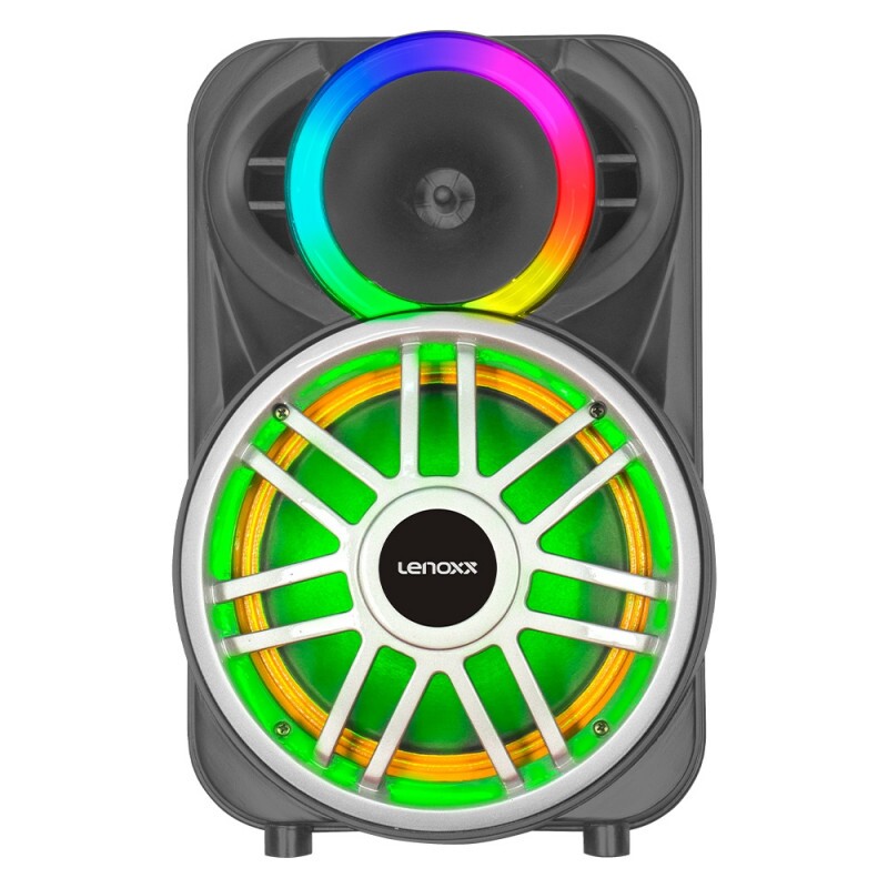 Caixa Amplificada LCA8 Bluetooth 300 Watts Lenoxx