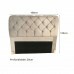 Cabeceira de Cama Box Casal/Queen 160cm Estofada Malu Adagio - Castor