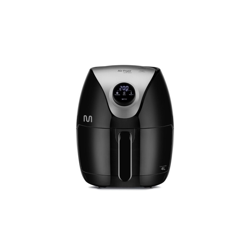 Air Fryer 4L Digital 127V 1500W Preta Multi - GO205OUT