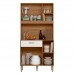 Cozinha Compacta Erva Doce 90cm Ipê Off White Nicioli
