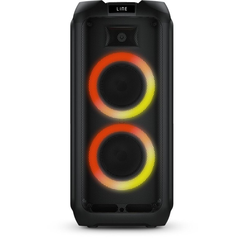 Caixa de Som Amplificada Philips Party Speaker TAX4209/78 1300w com Led - Bivolt