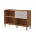 Balcão Cozinha Divina/Esplendida 2gavs 2 Ptas C/tampo 120 M Freijo/Off White