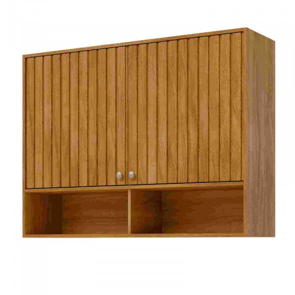 Armário Aéreo de Cozinha 100%mdf 120 Cm 2 Portas Divina Mgm Móveis Cinamomo