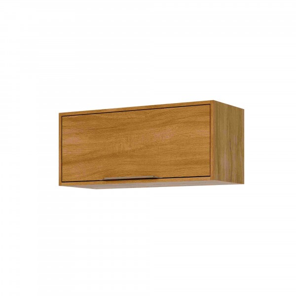 Armário Aéreo Geladeira Mgm Divina 80CM Porta Basculante Cinamomo 