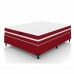 Cama Box Casal Zeus (Colchão + Base) 138x188 Molas Ensacadas Baflex