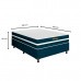 Cama Box Casal Prime (Colchão + Base) 138x188x60 Molas Ensacadas Bacetto