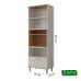 Torre Quente Mdf 70cm 2pts 1gv Bella Móveis Freijó/off White