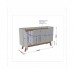 Aparador Buffet Future Off White Cinamomo - Móveis Bechara