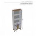 Cristaleira 2 Portas Madri Naturalle com Off White Bechara