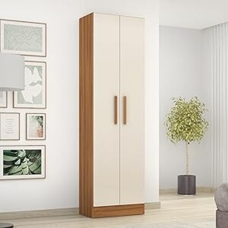 Multiuso Nt4045 com 2 Portas e Prateleiras Freijó Trend/off White Tx