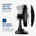 Ventilador de Mesa 40cm Mondial Super Power VSP-40-B 6 Pás 3 Velocidades - Preto