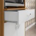 Balcão/Fruteira Para Cozinha Branco Nt3070 Notável Móveis- Freijó/branco
