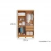  Guarda-Roupa Solteiro 4 Portas Sergipe Nature/Off White - Bianchi