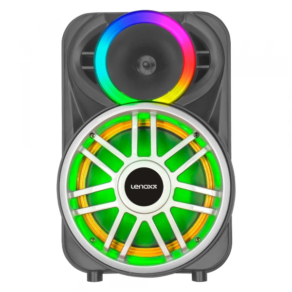 Caixa Amplificada LCA8 Bluetooth 300 Watts Lenoxx