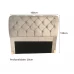 Cabeceira de Cama Box Casal/Queen 160cm Estofada Malu Adagio - Castor