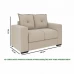 Conjunto de Sofá 3x2 Lugares Santa Catarina Bacetto Bege