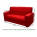 Conjunto de Sofá 2x3 Lugares Dubai Vermelho Masterflex