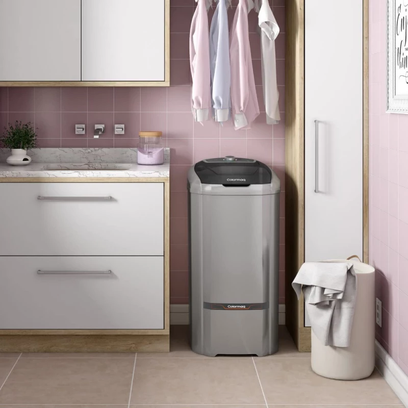 Tanquinho Lavadora Semiautomática 10Kg LCS10 Prata Colormaq
